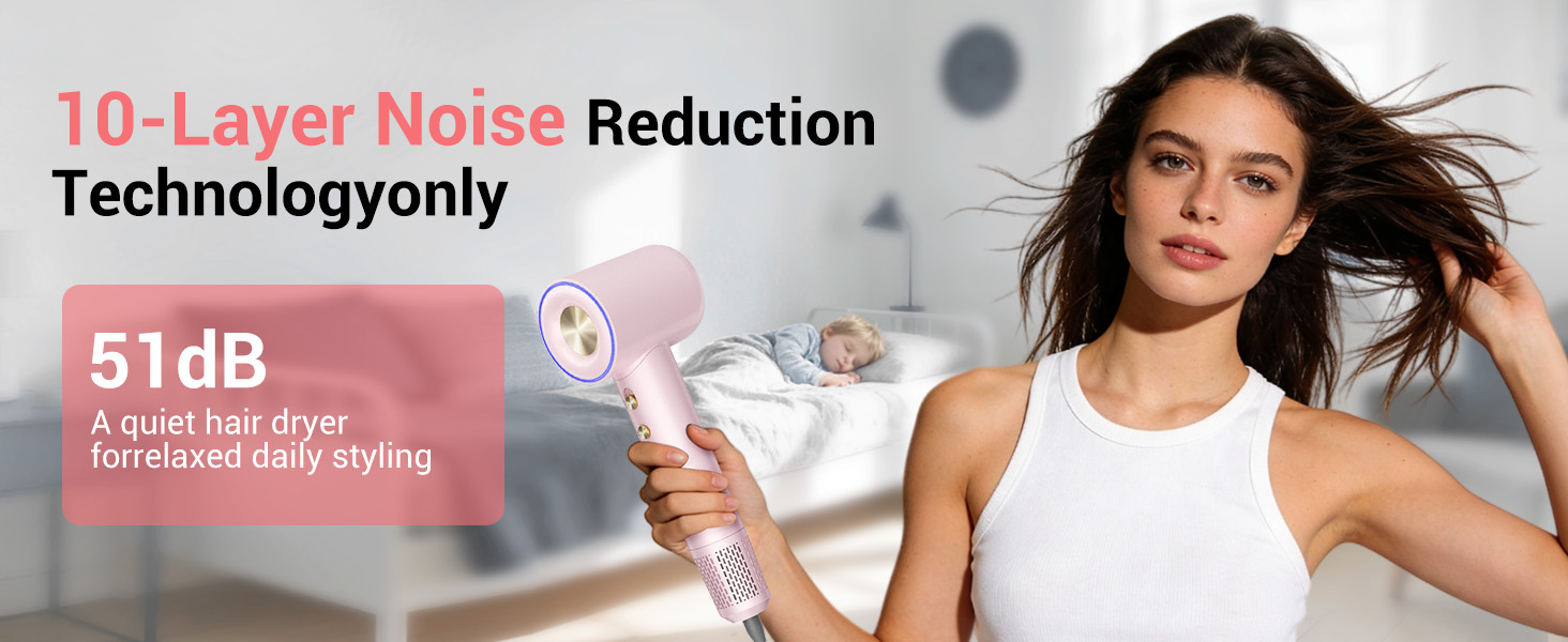quiet hair dryer