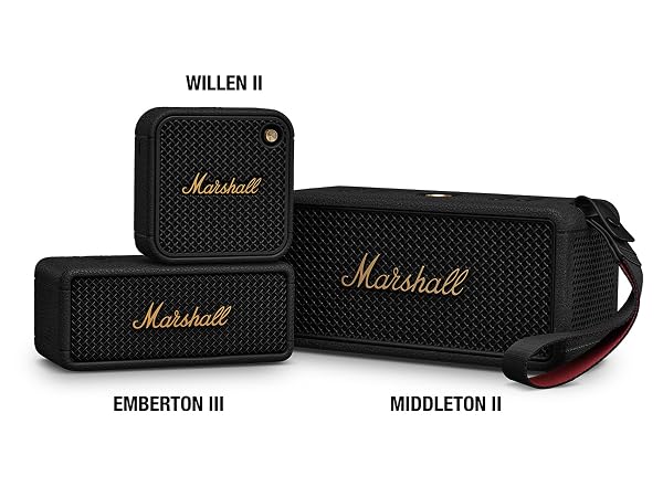 Marshall Rugged Portable Speakers