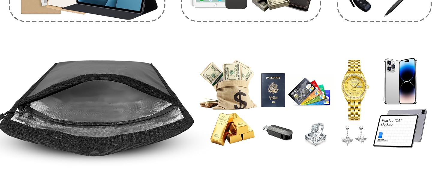 money bags with zipper