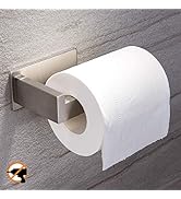 YIGII Toilet Paper Holder Adhesive - Self Adhesive Toilet Tissue Holder for Toilet Roll Bathroom ...