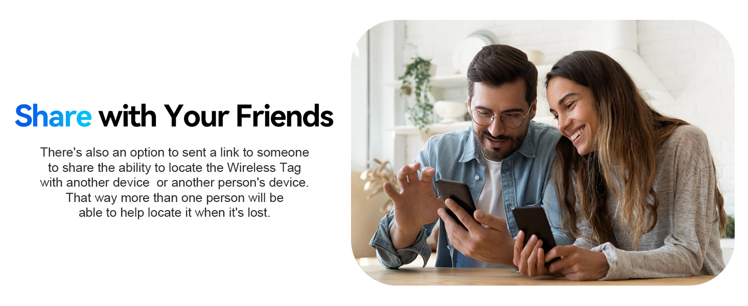 Air Tracker Tags for Android or iOS