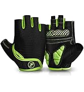 MOREOK Cycling Gloves Bike Gloves for Men/Women-[Breathable Anti-Slip 5MM Gel Pad] Biking Gloves ...