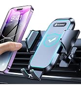 VICSEED Car Phone Holder Mount [All-Round Silicone Protection][Doesn't Slip&amp;Drop] Air Vent Cell P...