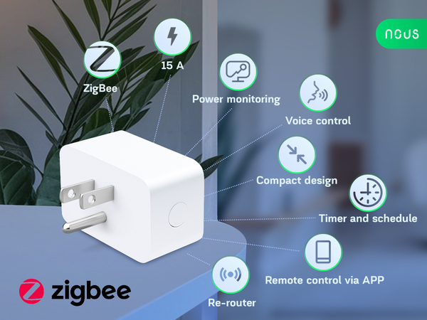 ZigBee smart plug smart home automation energy monitoring plug smart plug smart socket 