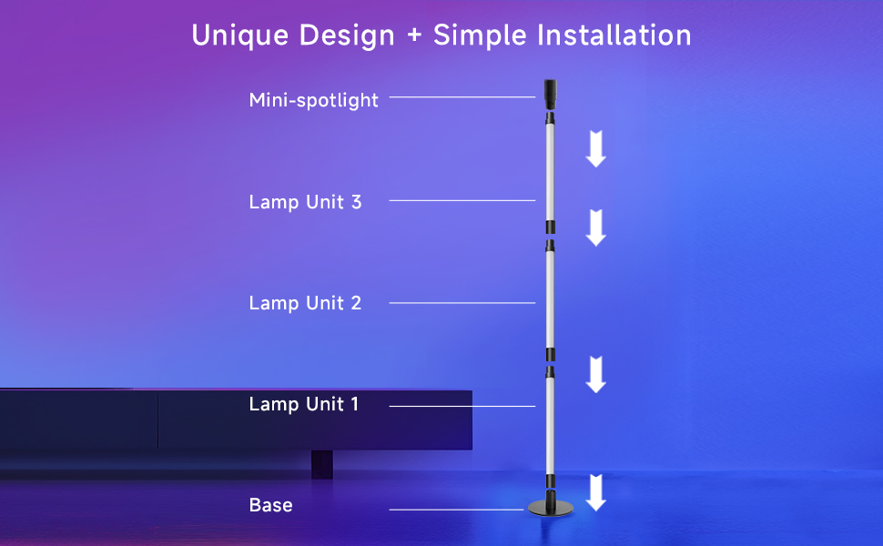 modern floor lamp