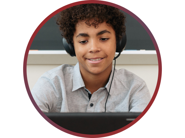 Grades K-5 Headphones, adjustable headband 4000 series