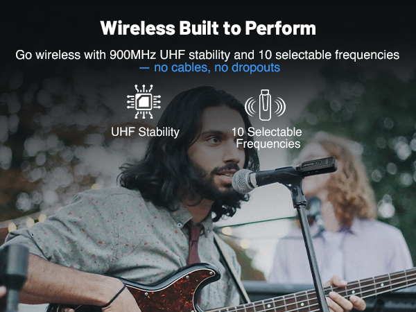 wireless xlr transmitter and receiver