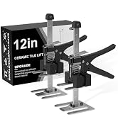 FIVEPEARS Hand Lift Jack Tool (2 pack) - 12 inch Drywall Lifters Labor Saving Arm Jack 550LBS, El...