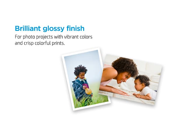 glossy photo paper printing vibrant colorful prints