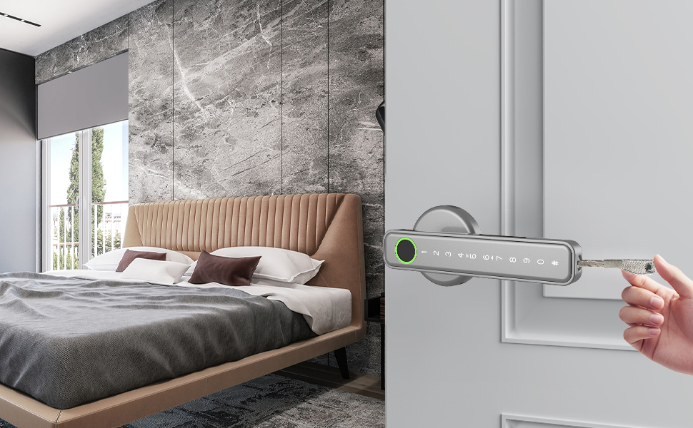 bedroom door lock with code