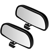 Berfi Life Blind Spot Mirror for Car, Rectangle Rear View HD Glass Wide Angle Mirror, Auto Blind ...