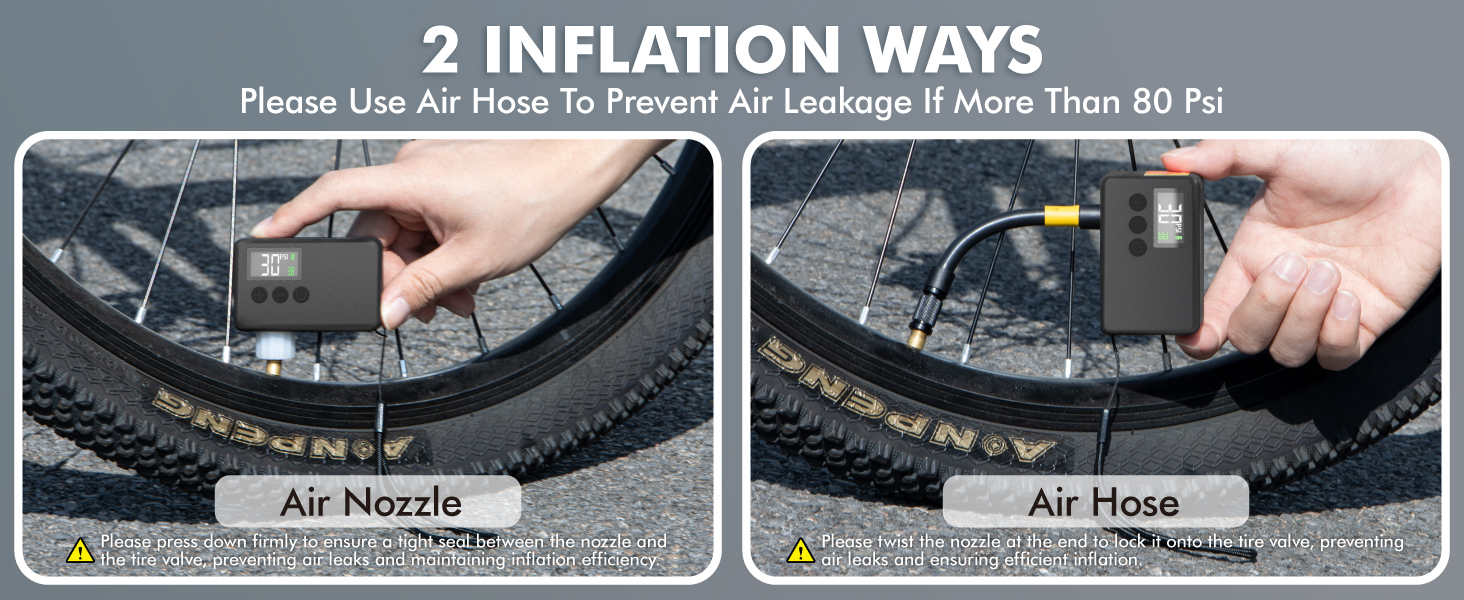 mini electric bike pump