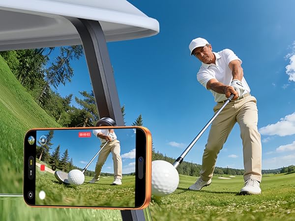 Magnetic Golf Cart Phone Holder