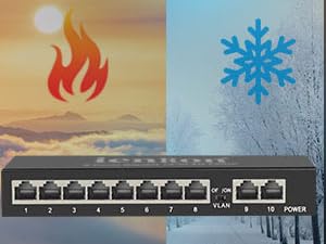 10 PORT internet switch