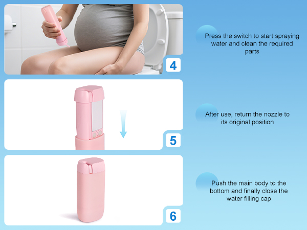 portable bidet rechargeable