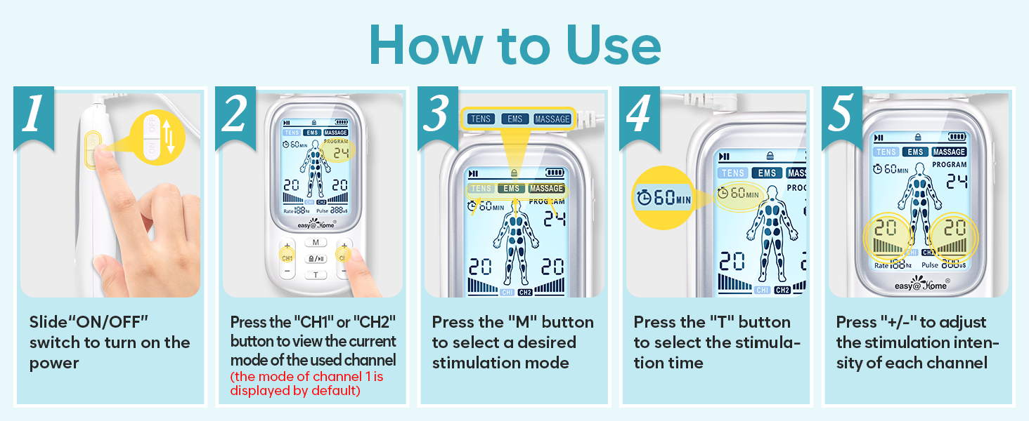TENS Unit Muscle Stimulator