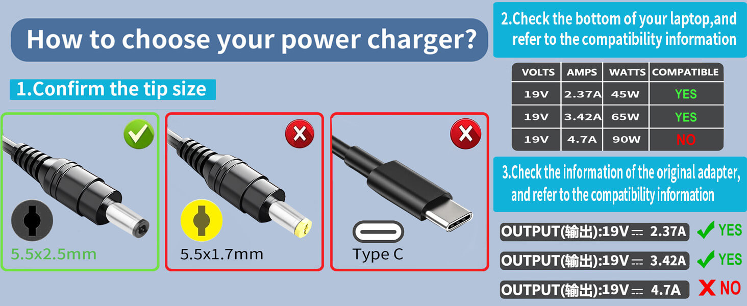 toshiba laptop charger