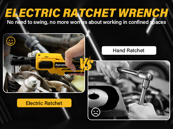 Cordless Electric Ratchet Wrench Kit