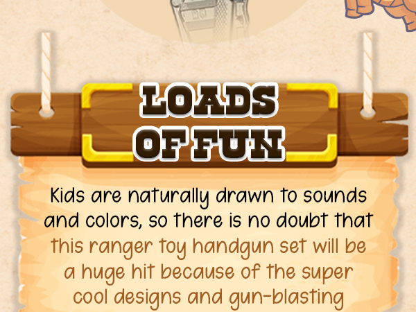 Ranger Hand-Gun Toy Set