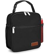 Neverwhy Small Lunch Box Insulated Lunch Bag for Men Women Kids, Reusable Lunch Bags Portable Sma...