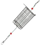 UperUper 10pcs Fishing Bait Trap Cage Feeder, Baits Cage Basket Holder Coarse Lure Feeder Fishing...