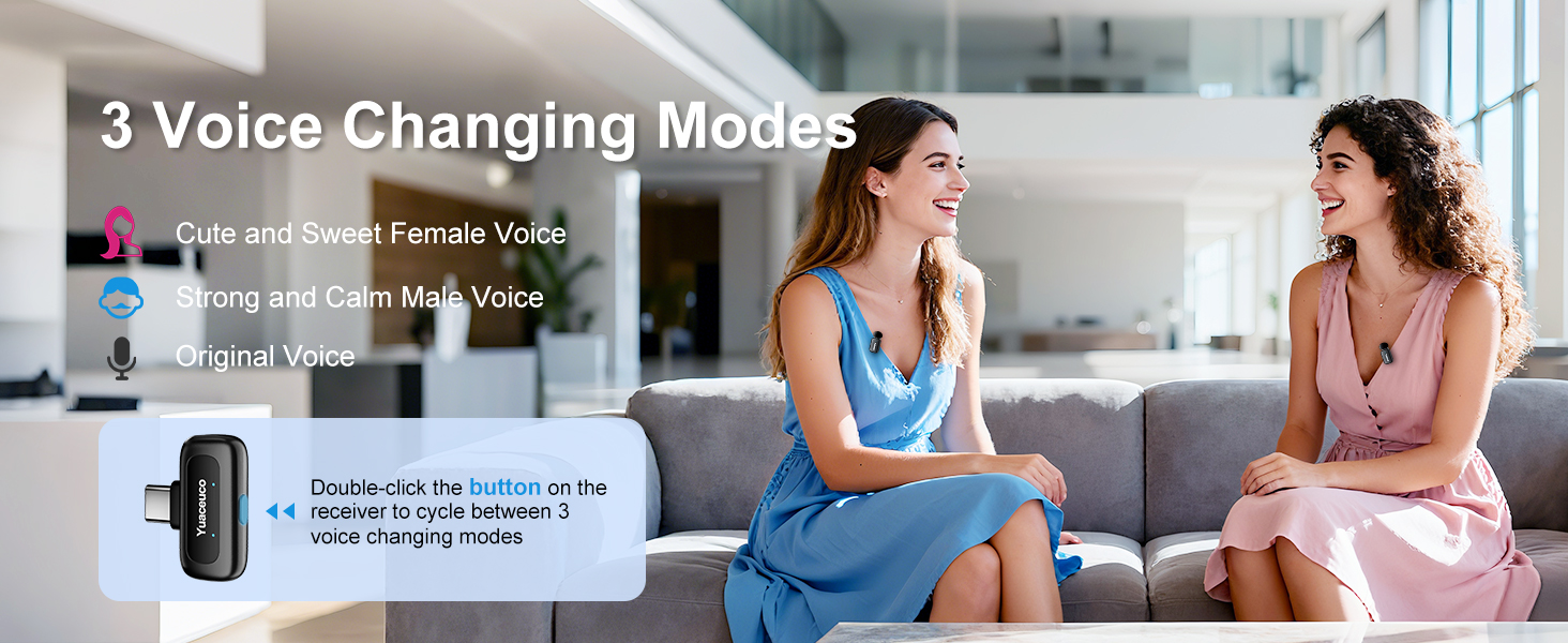 Mini Wireless Lavalier Microphone for iPhone