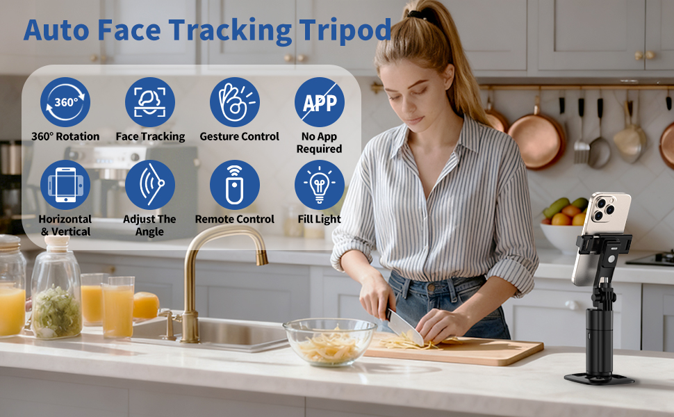 Auto Face Tracking Tripod