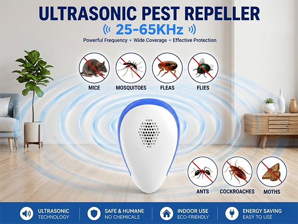 pest repellent ultrasonic plug in