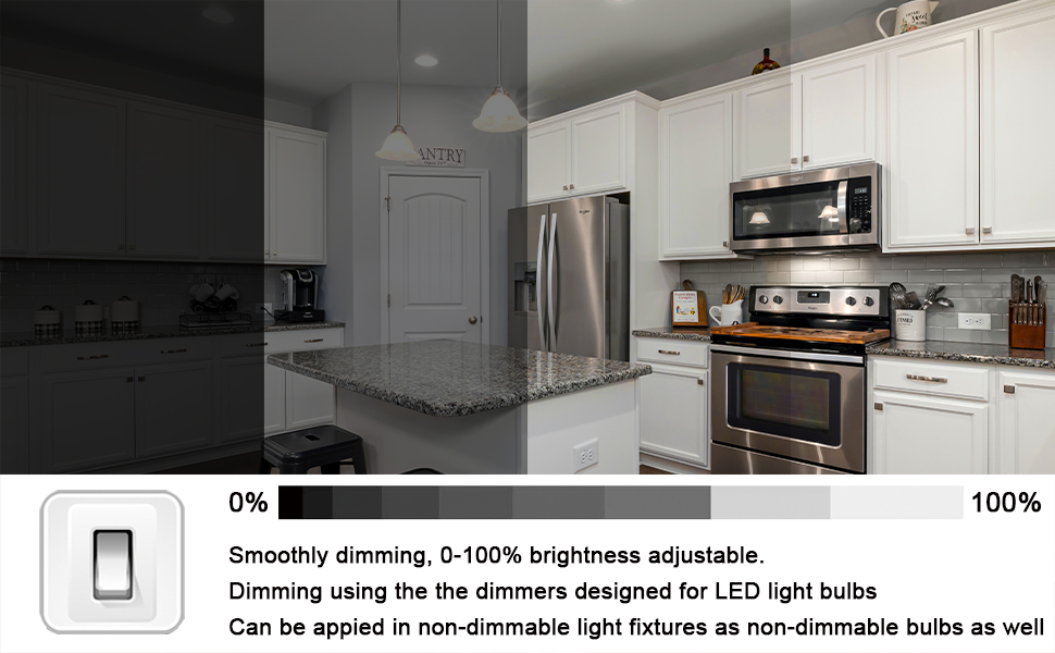 e17 led bulb dimmable under microwave light bulb Daylight White 4000K