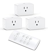G-Homa Remote Control Outlet, Wireless Electrical Outlets Switch Plug for Household Appliances, C...