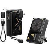 chubbycable ChubbyPower Magnetic Power Bank – 10000mAh Power Bank with Wall Plug Built in Cable, ...