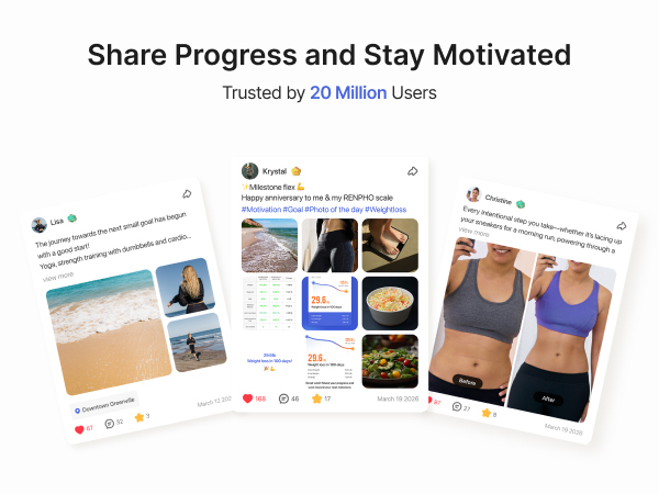 Smart Scale for Body Weight Digital Bathroom Scale BMI Weighing Bluetooth Body Fat Scale