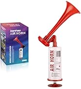 Bear Horn Self Defense, Super Loud HandHeld air Horn for Boats Events Camping Reusable, Sports Pu...