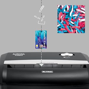 AU890XA Shred Size