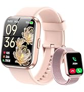 Smart Watches for Women, 1.83" Alexa Smart Watch for Android &amp; iPhones with Call/SMS/Reminder, 12...
