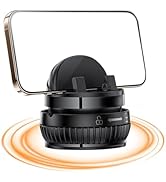 CORLAGOON 360°Rotating Nano Gel Vacuum Magnetic Car Phone Holder Mount,Adjustable Dashboard Cell ...