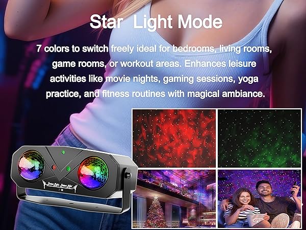 party lights dj disco lights star night lights projector