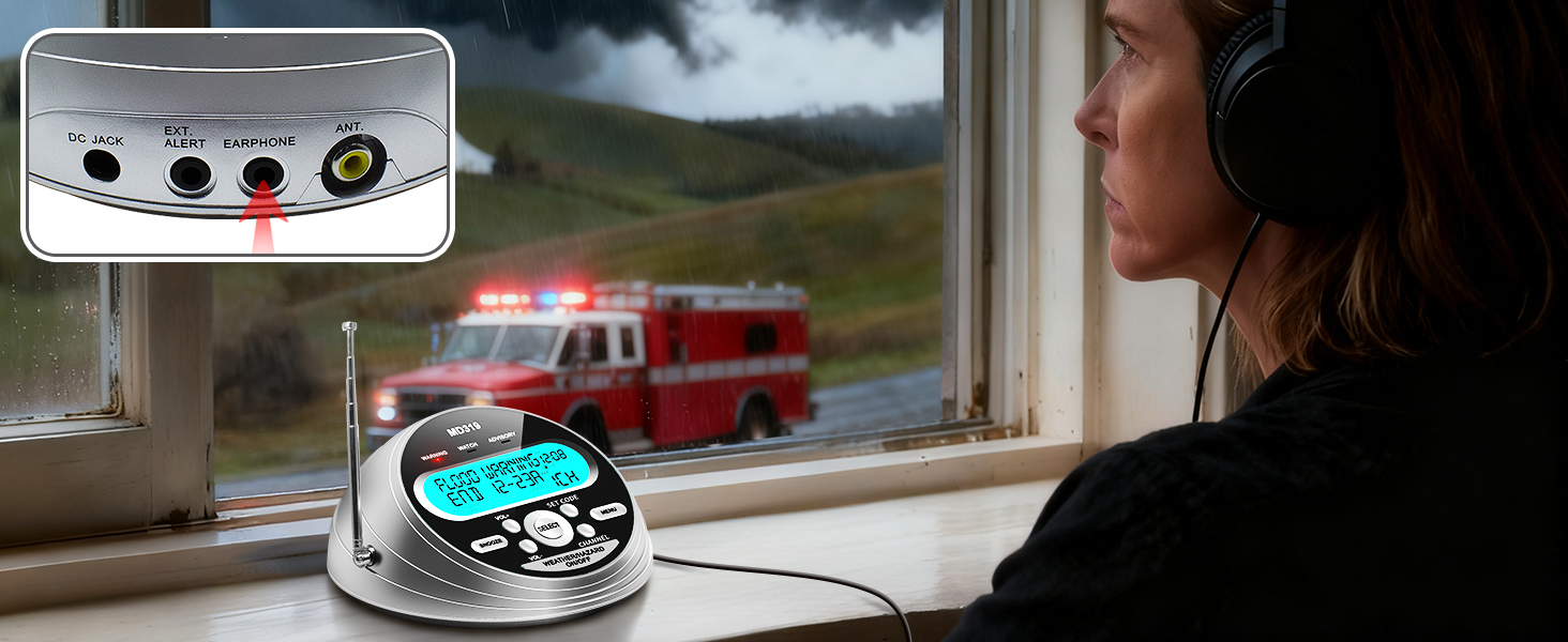 S.A.M.E. Weather Alerts Radio