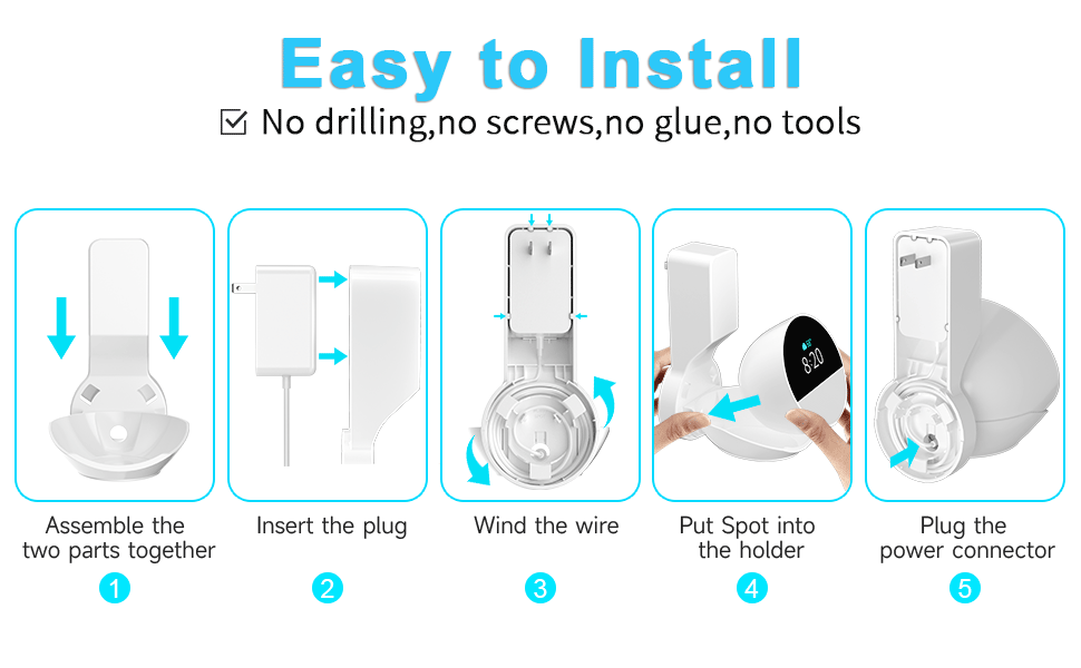 wall mount for echo spot