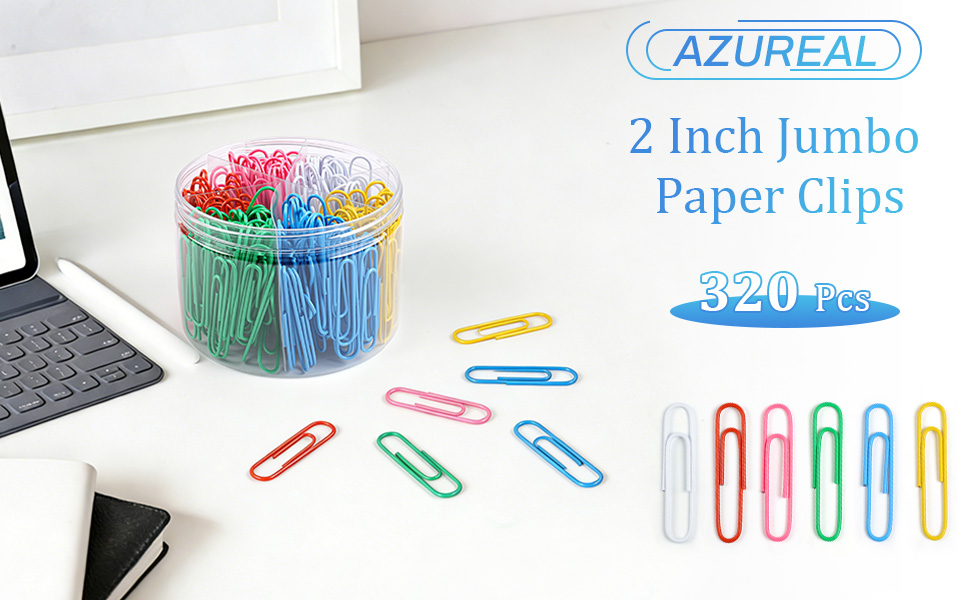 320 Pcs Large Paper Clips