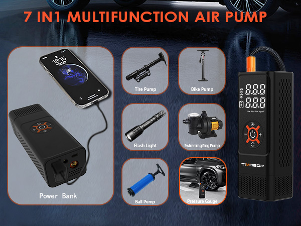 portable tire inflator