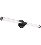 East Grove Home Heritage Edison 32in LED Tube Bathroom Vanity and Wall Light 2700K Warm White 18W...