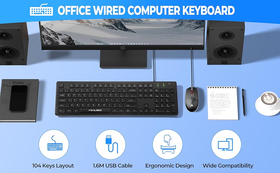 wired keyboard