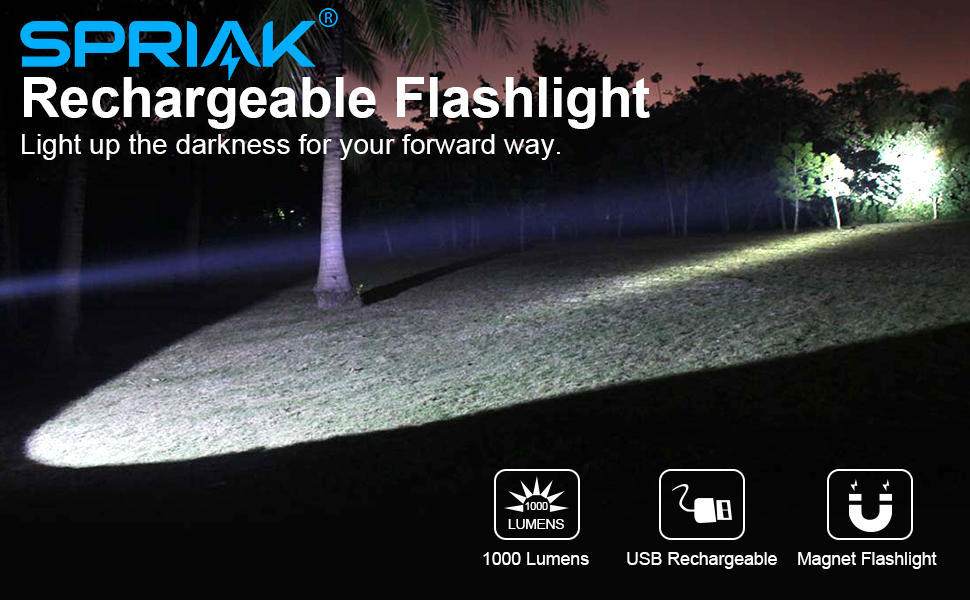 rechargeable flashlights