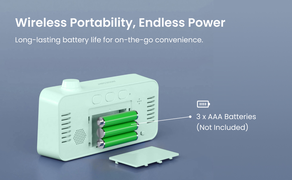 alarm clock wireless