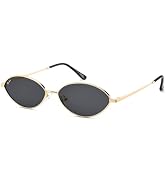 Pro Acme Retro Oval Small Cat Eye Sunglasses for Women, 90s Polarized Trendy Shades, Y2k Fashion ...