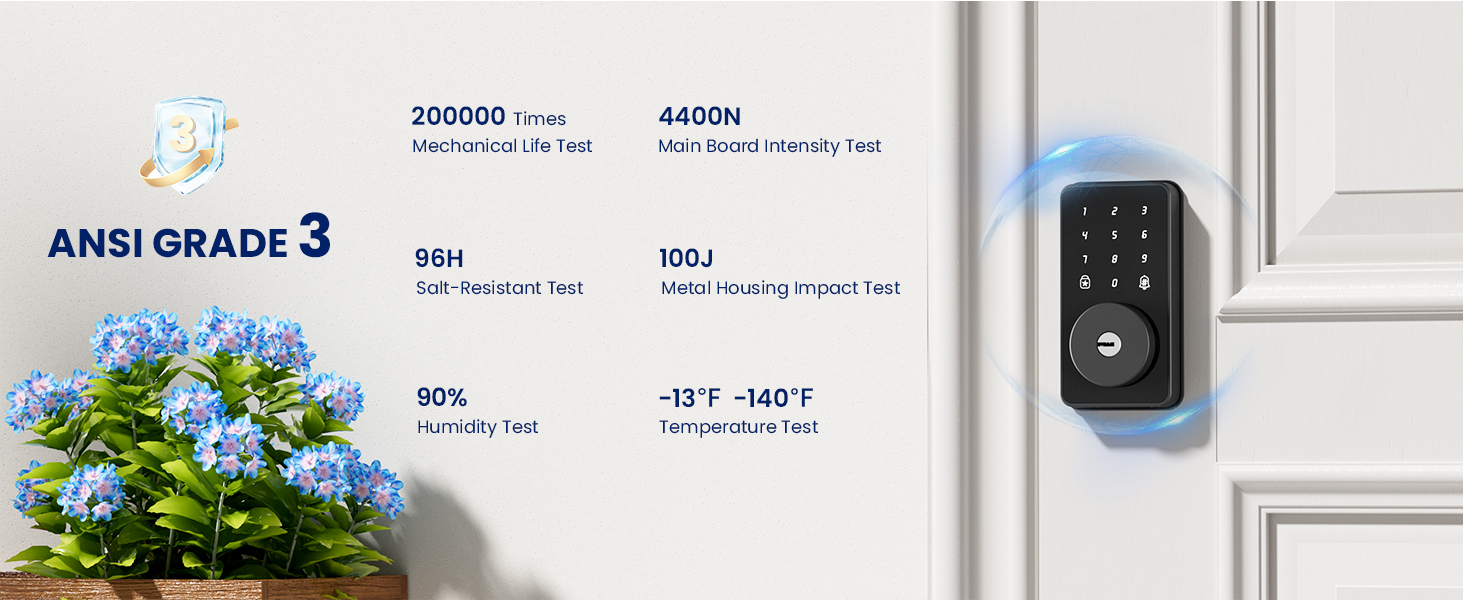 keyless entry door lock