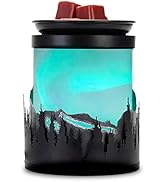 YSONG Electric Wax Melt Warmer,Dynamic Polar Lights Effect Wax Melter, Wax Warmer for Scented Wax...