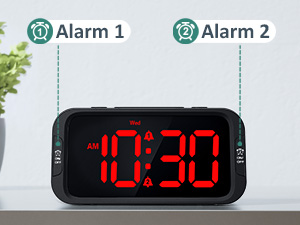 alarm clocks