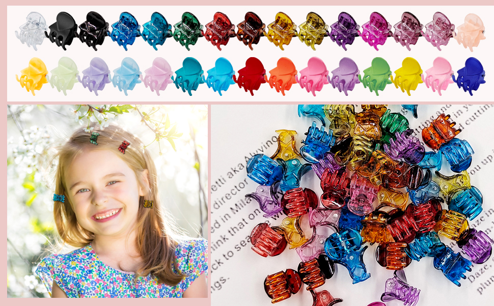 Mini Hair Claw Clips